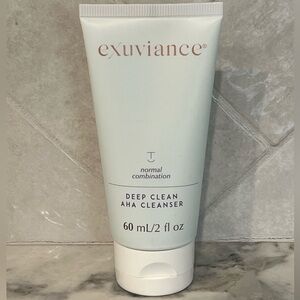 Exuviance Deep Clean AHA Cleanser. 2oz | Travel Size Cleanser